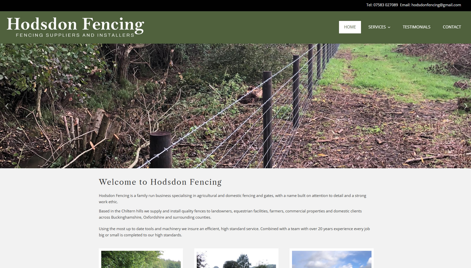 Hodsdon Fencing